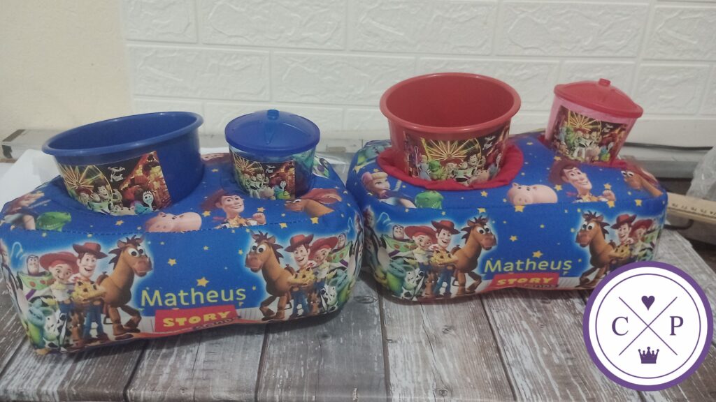 kit almofada cinema tema: toy story