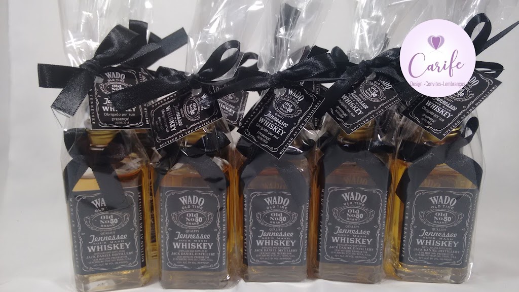 Lembrancinhas aniversário 50 anos- Wado Jack Daniels